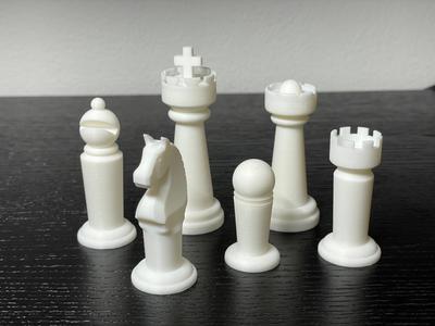 Modern Chess Set - Complete Set