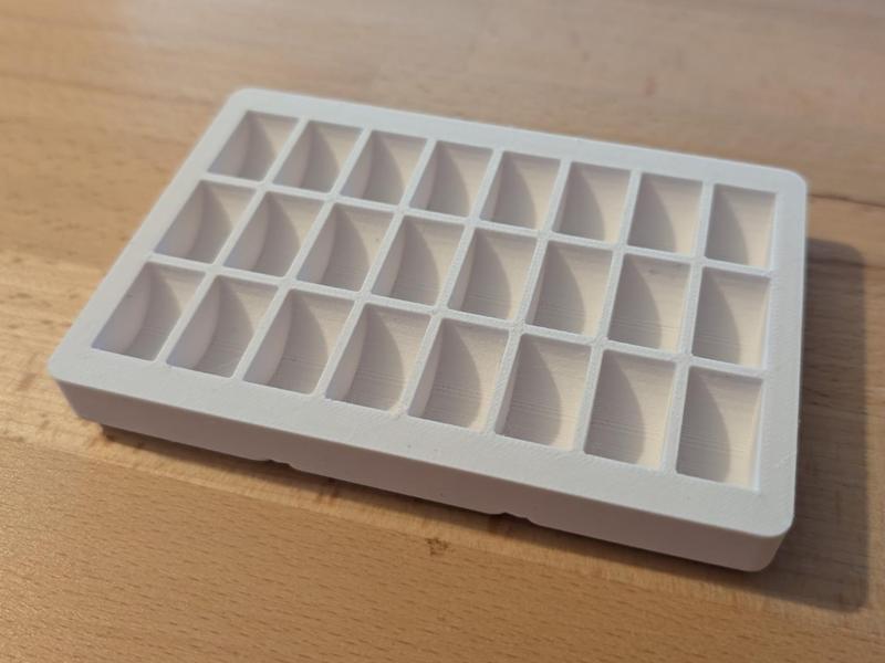 Bobbin spool holder for Gridfinity 2x3