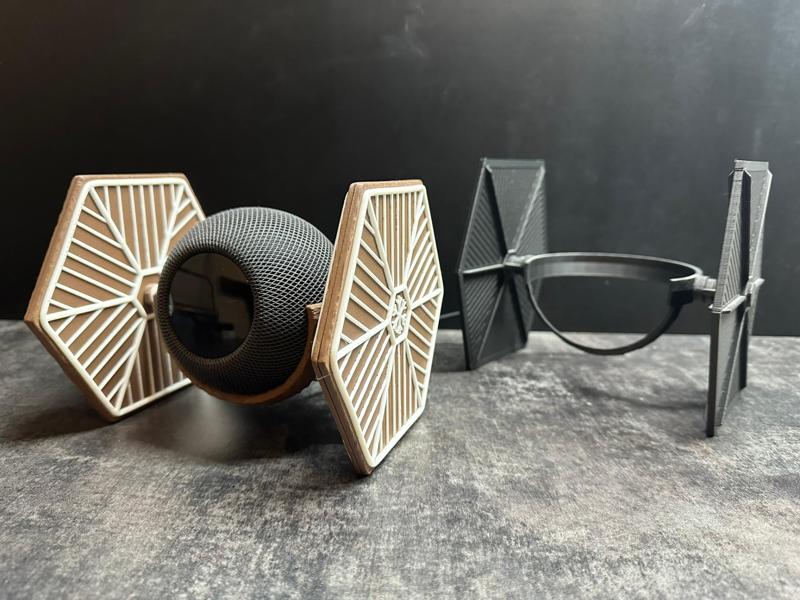 Star Wars Gingerbread TIE Fighter HomePod Stand