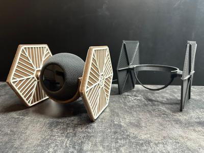 Star Wars Gingerbread TIE Fighter HomePod Stand
