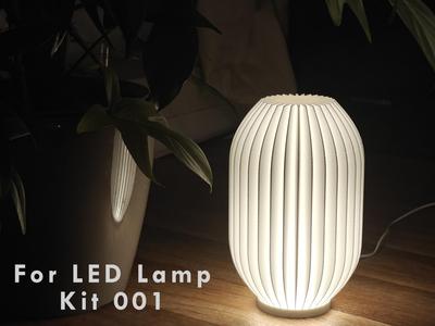 Lampshade "Fin" for LED Lamp Kit 001