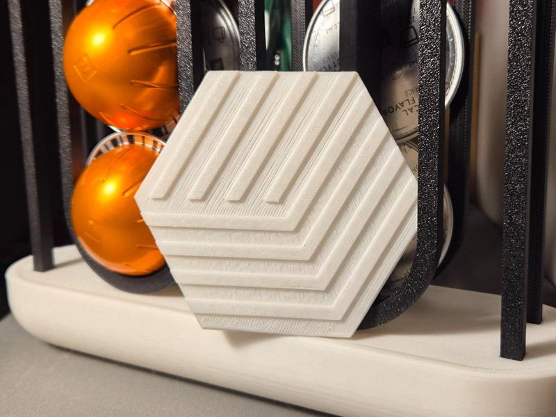 Modern Hexagon Coffee Coaster