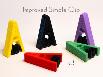 Simple Bag Clip v3