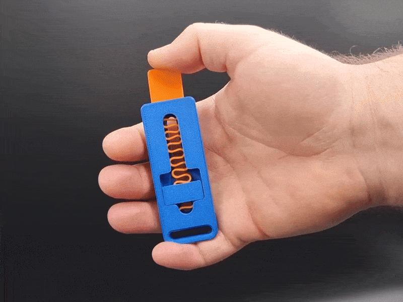 Fidget clicky button