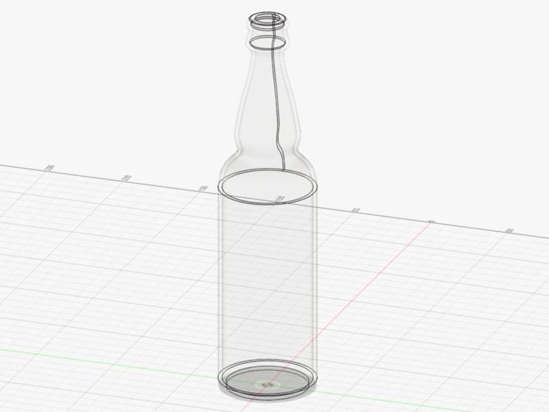 Glass Bottle V1