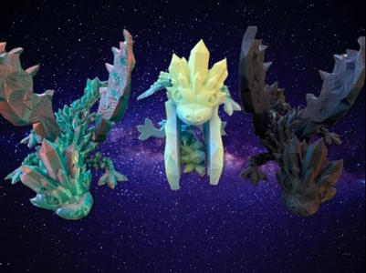 articulated baby cute wing dragon X-strong X-flex