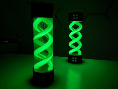 Resident Evil T-Virus Lamp GLOW IN THE DARK