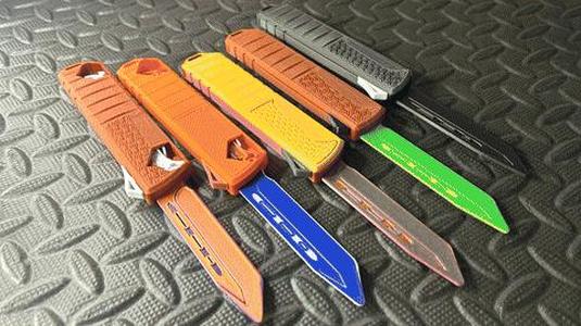 OTF Fidget Knife Over-Engineered and Upgradeable