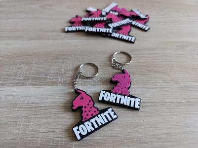 Fortnite with llama keychain