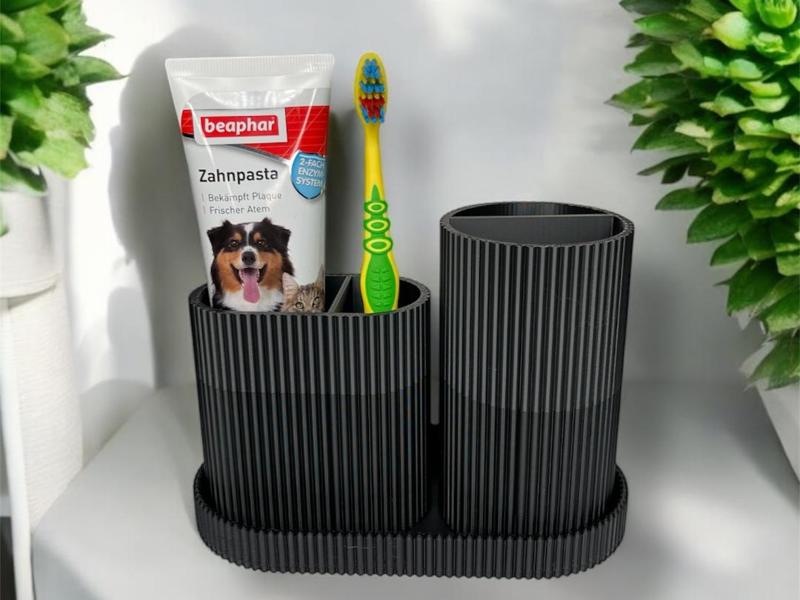 Dog Toothbrush Organizer Bathroom