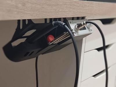 T12 Soldering Iron under desk hangers (Quicko, Quecoo, KSGER)