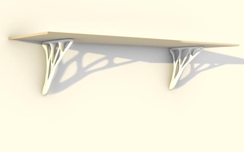 Organic Shelf Brackets