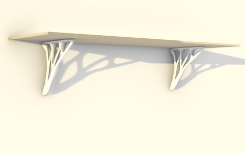 Organic Shelf Brackets