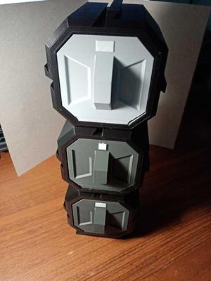 Futuristic modular drawers