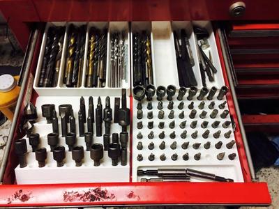 Tall Screwdriver Bit Tray
