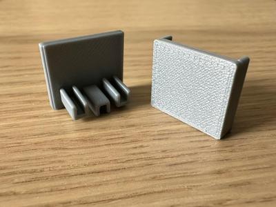 Häcker Kitchen End Cap for Side Protection Profile