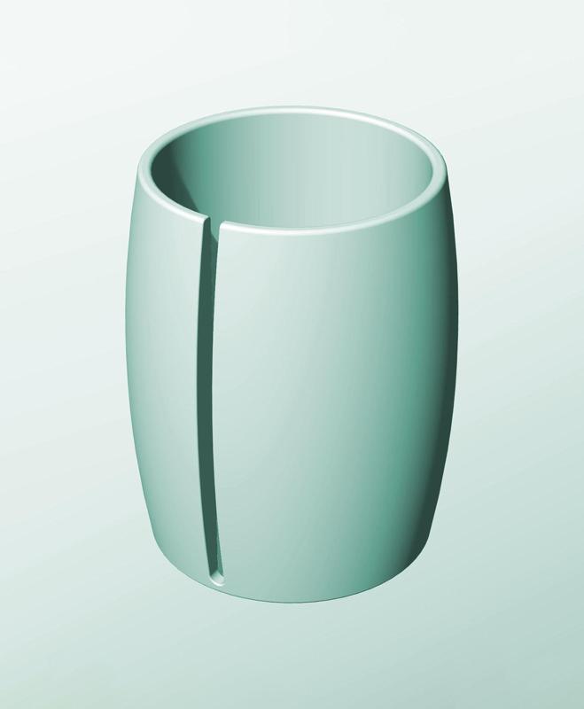 CR162-250-S Modular Stacking slotted container for home decor