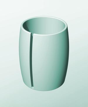 CR162-250-S Modular Stacking slotted container for home decor