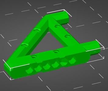 Remix of 4x4 Push-Fit Bracket