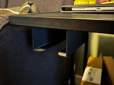 Under table storage shelf V2