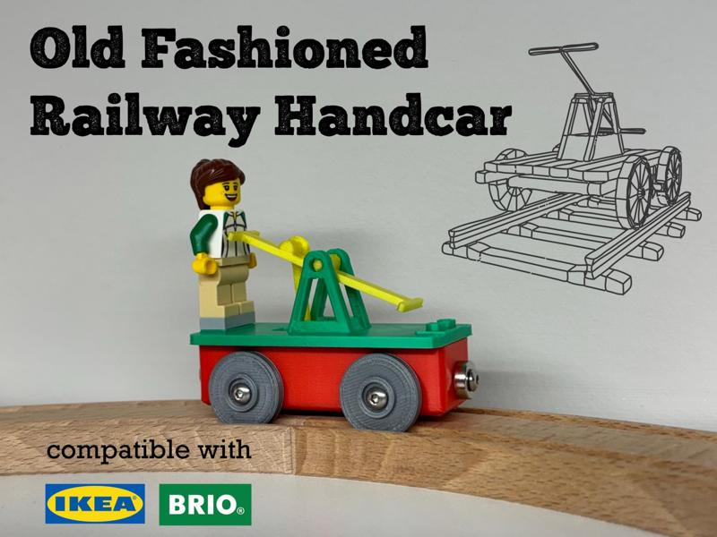 Railroad Train Handcar BRIO / IKEA