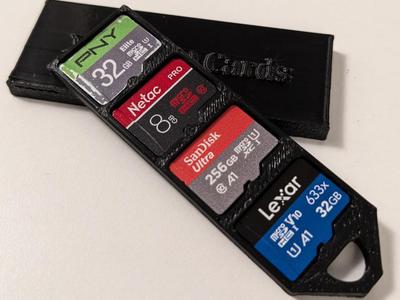 Micro SD Card Holder