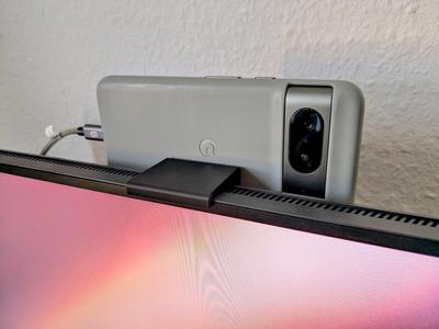 Smartphone Mount for Monitor | Webcam Setup