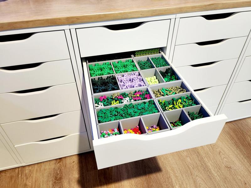Ikea Alex Modular Insert System (Short Drawers)