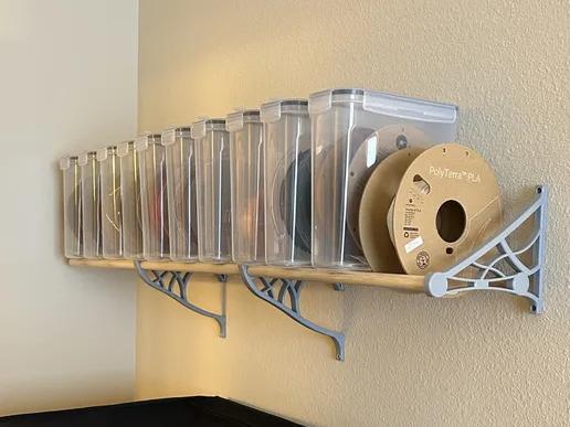 FILAMENT SHELF - DOWEL SHELF STORAGE SYSTEM