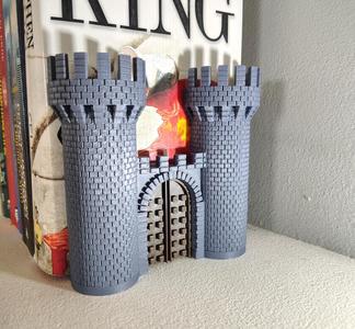 Castle bookends