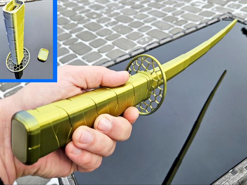 Heroic Katana (Print-in-Place)