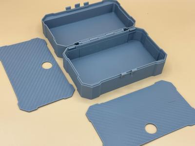 "Print-in-Place" 3D-Printed Box with Lid
