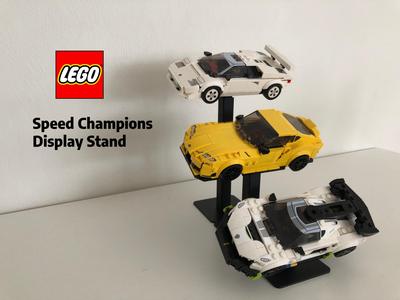 Speed Champion Brick Car Display Stand