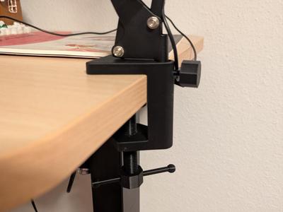 Universal Desk Clamp for Lights and Mics V2