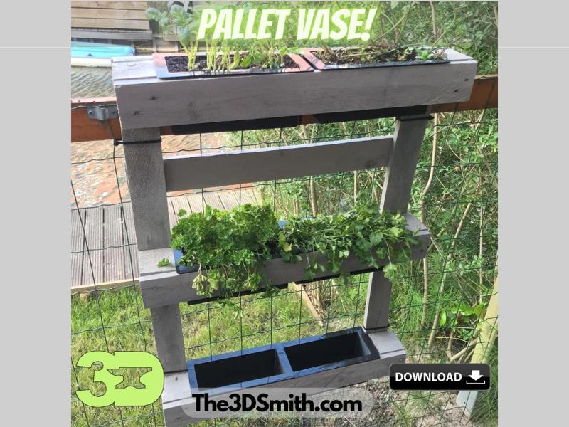 Pallet Vase