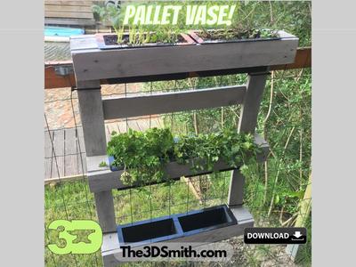 Pallet Vase