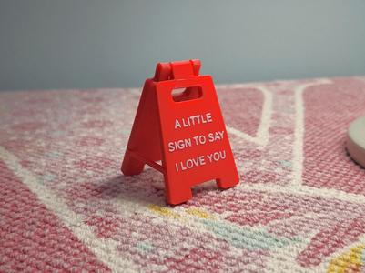 Custom Miniature Sign