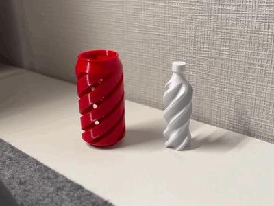 Bottle in Can - Impossible Passthrough Fidget Toy
