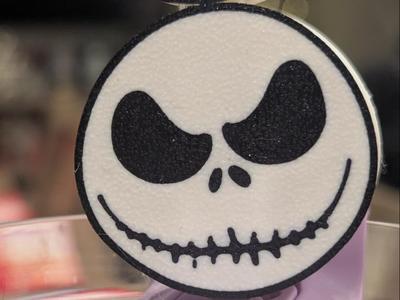 Jack Skellington straw topper