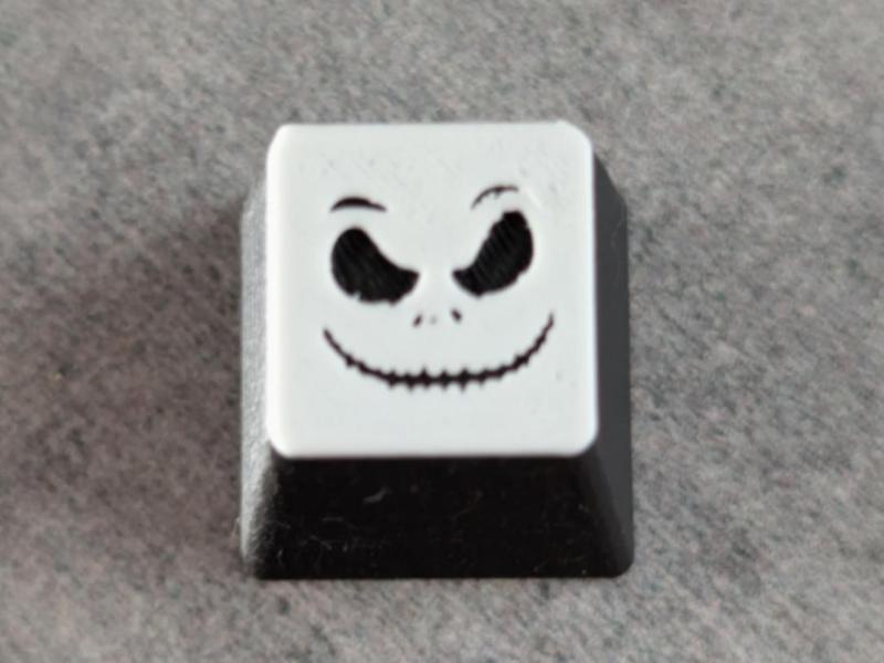 Skeleton jack keycap