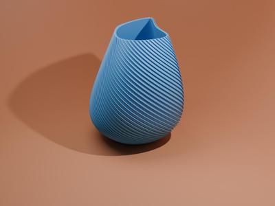 Tall Vase Free Form