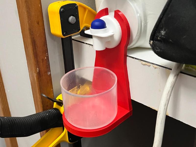 Laundry Cup Holder
