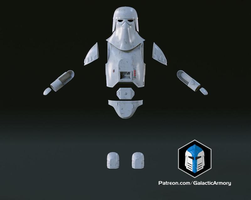 ESB Snowtrooper Helmet & Armor - 3D Print Files