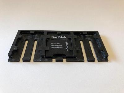 Flat SD Card Holder