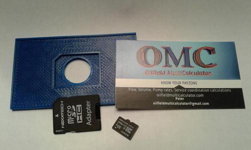 SD Card Business Card