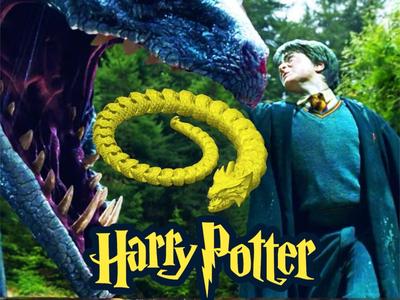 Harry Potter Basilisk Articulated Snake