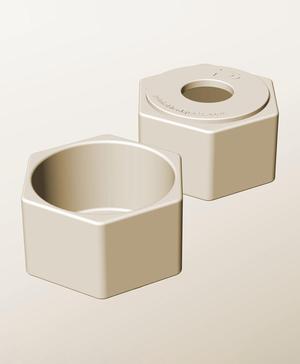 CH96-60-P Modular Stacking pierced container for home decor