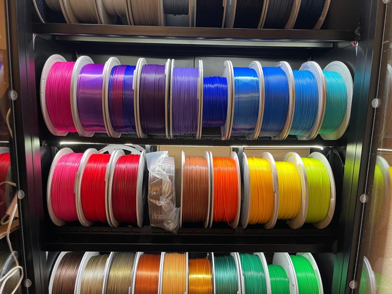 Filament Racks + Risers for IRONMIX Metal Cabinets