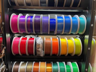 Filament Racks + Risers for IRONMIX Metal Cabinets