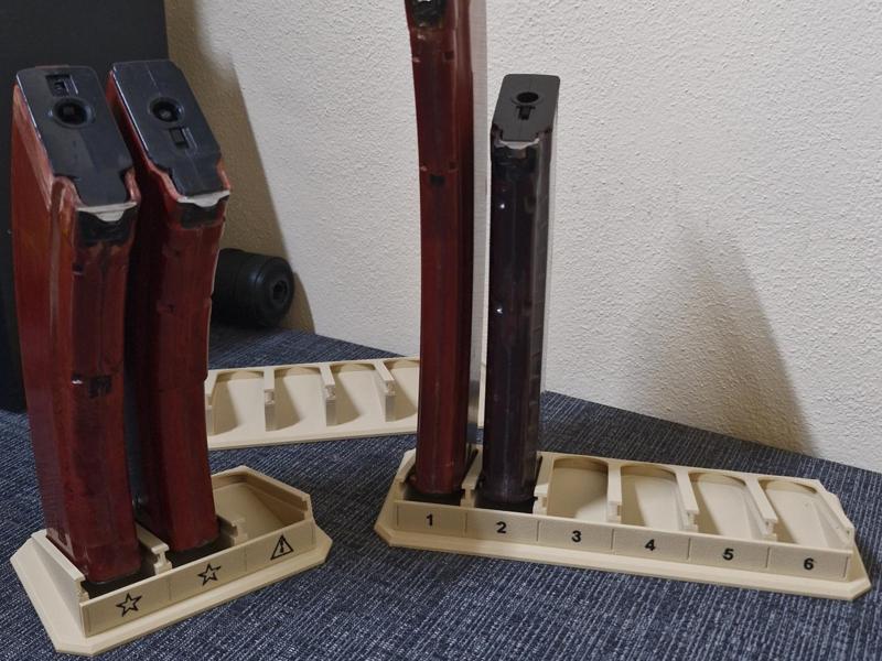 AK mags display
